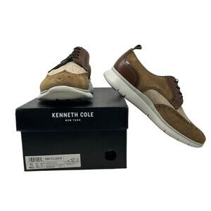 Kenneth Cole Tobacco Combo Trent FLX Lace up sneakers shoes size 11M
